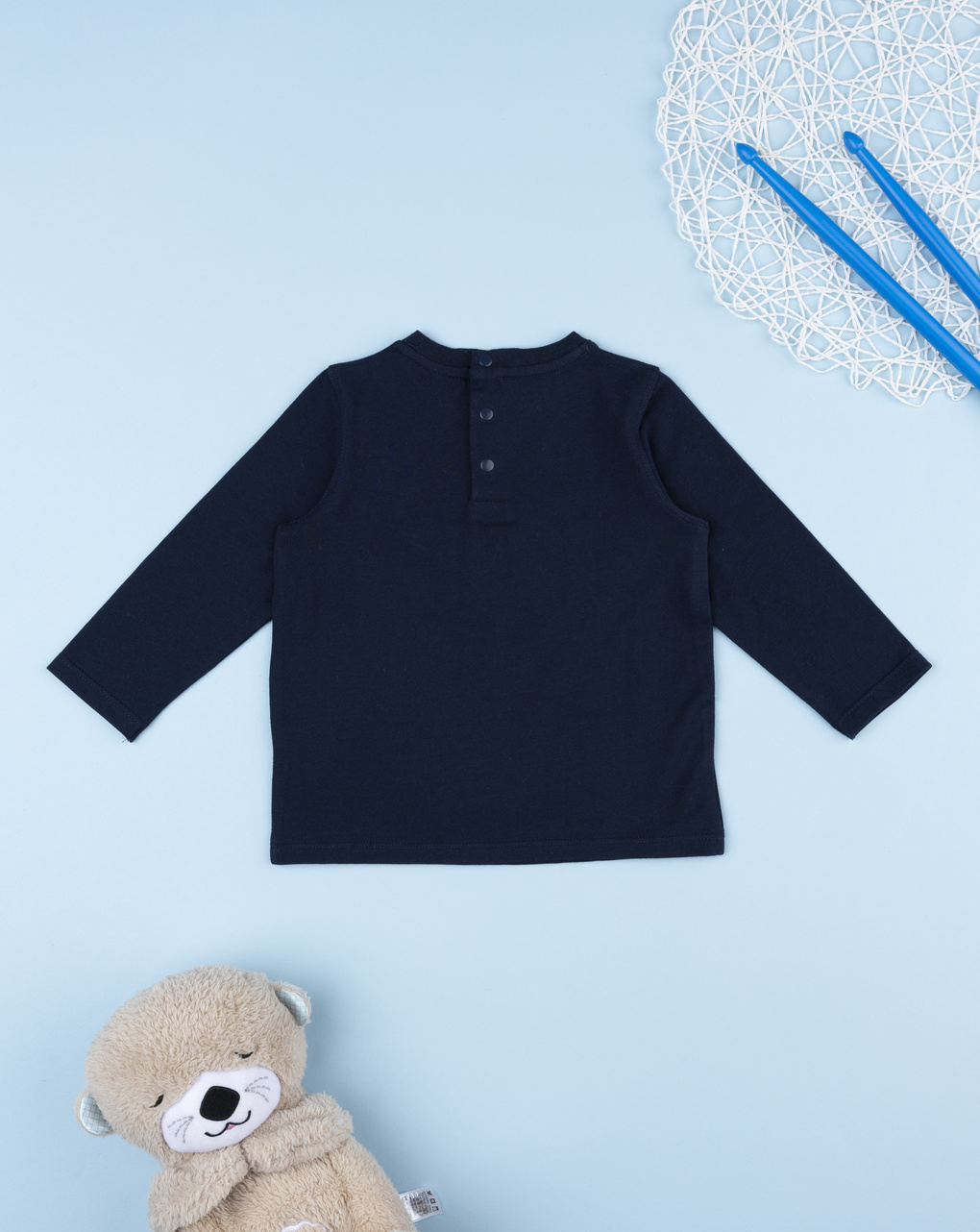 T-shirt bimbo blu cane