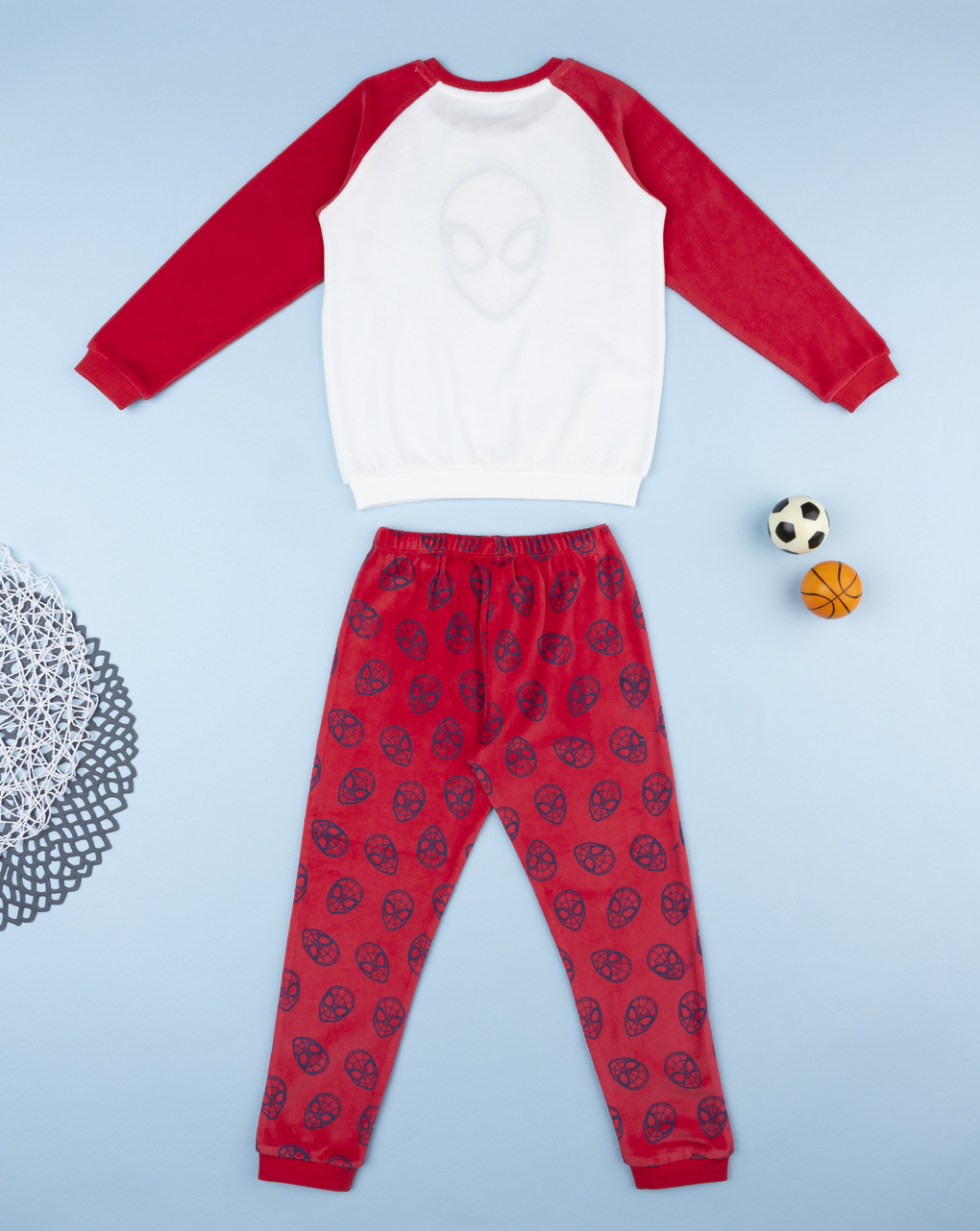 Pigiama bambino due pezzi spiderman