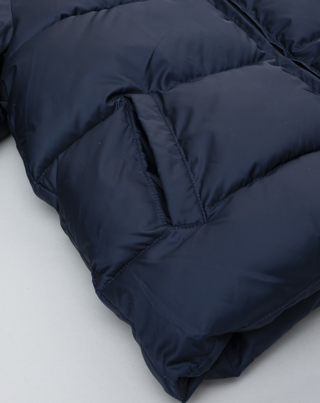 Piumino imbottito bambino blu