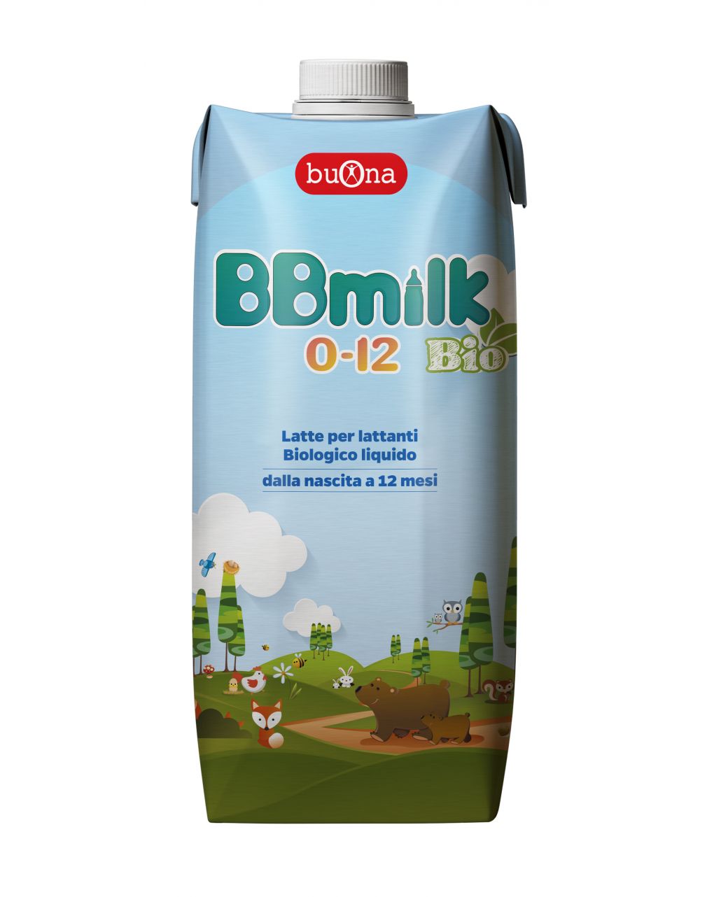 Latte bbmilk 0/12 mesi bio liquido 500ml -  buona