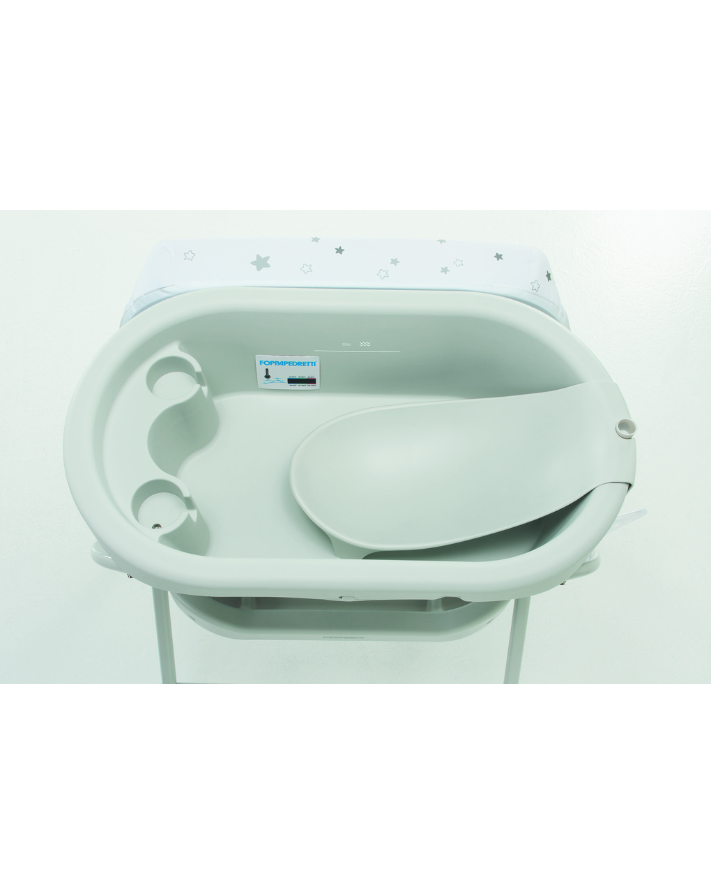 Bagnetto con fasciatoio bath&co dolcestella - foppapedretti