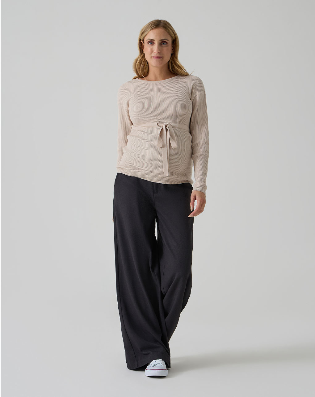 Pantapalazzo premaman grigio scuro