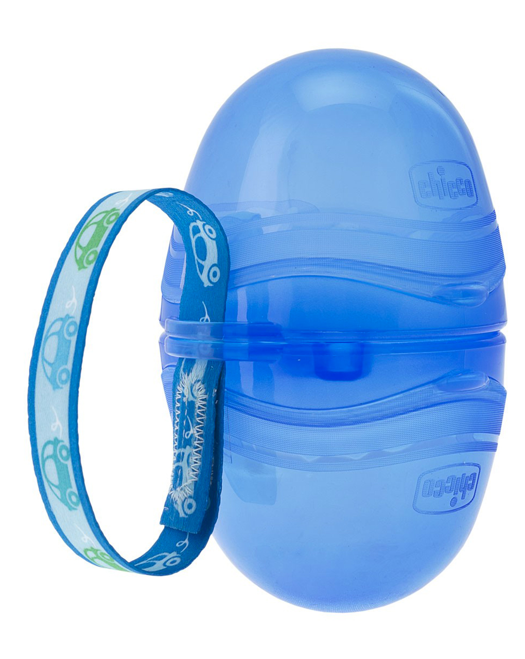 Porta succhietto doppio blu - chicco