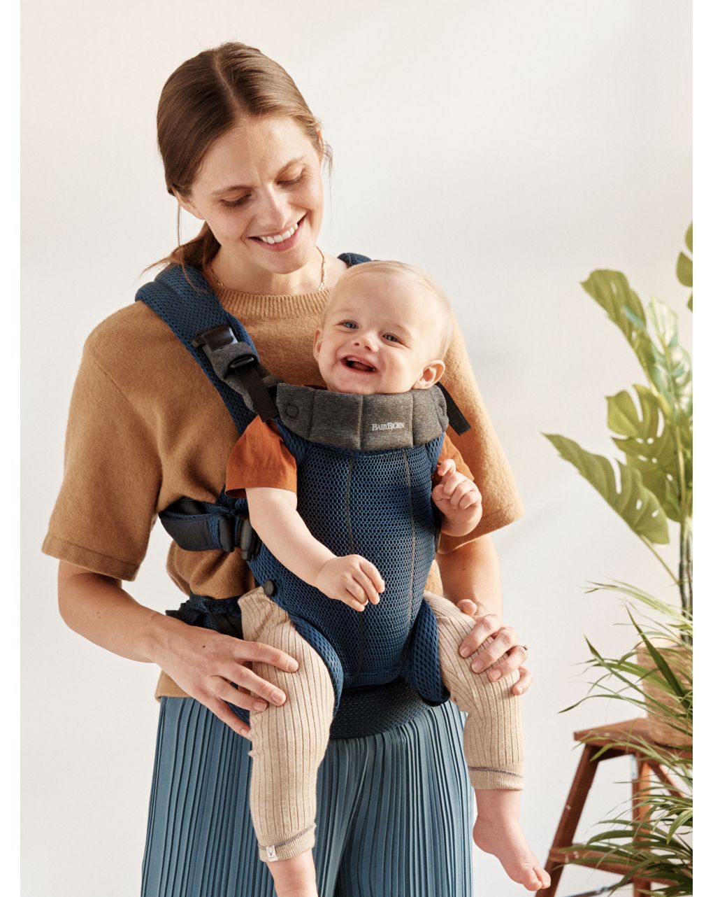 Marsupio harmony navy blue - babybjorn
