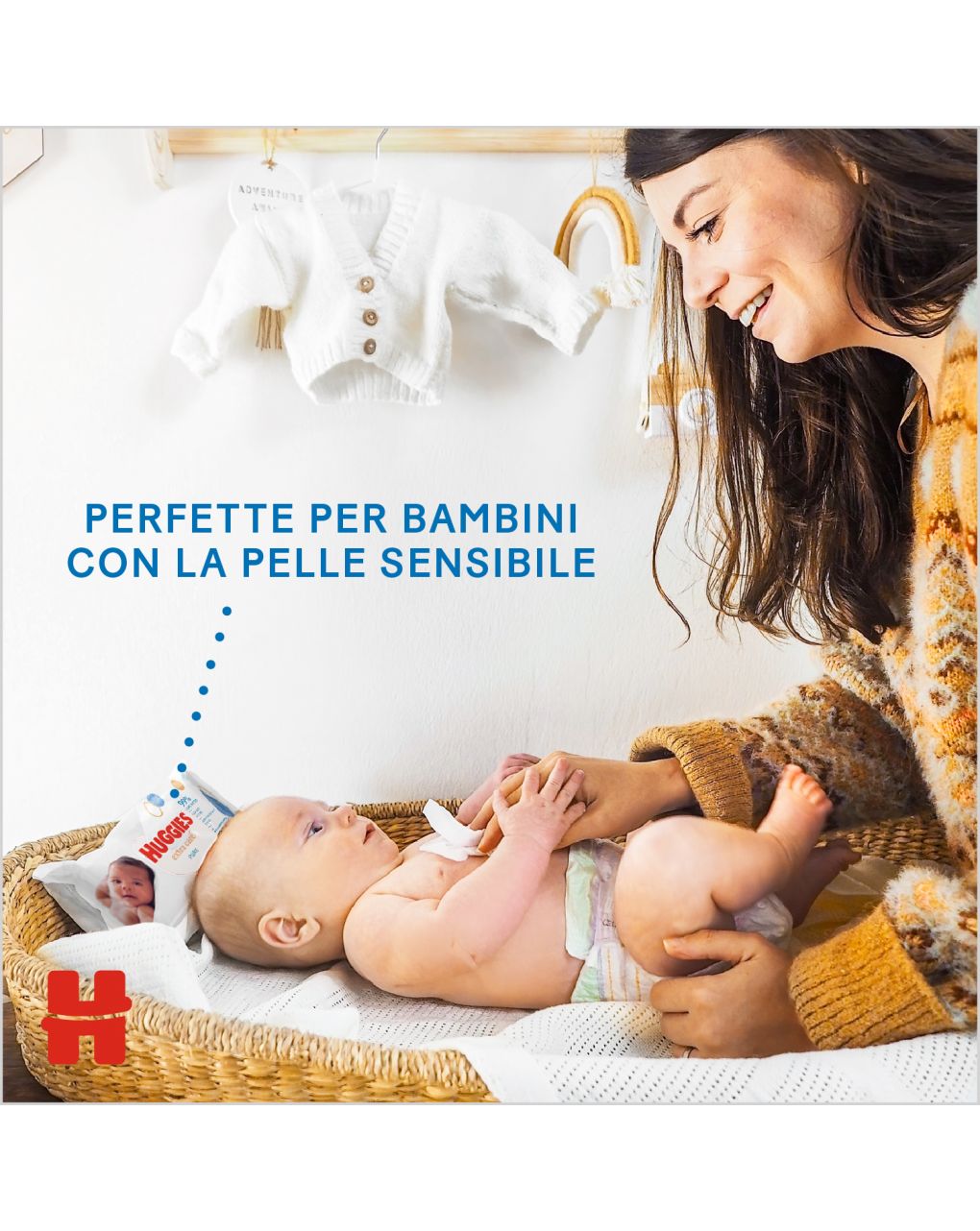Salviettine huggies pure extra care – 56 pezzi - huggies