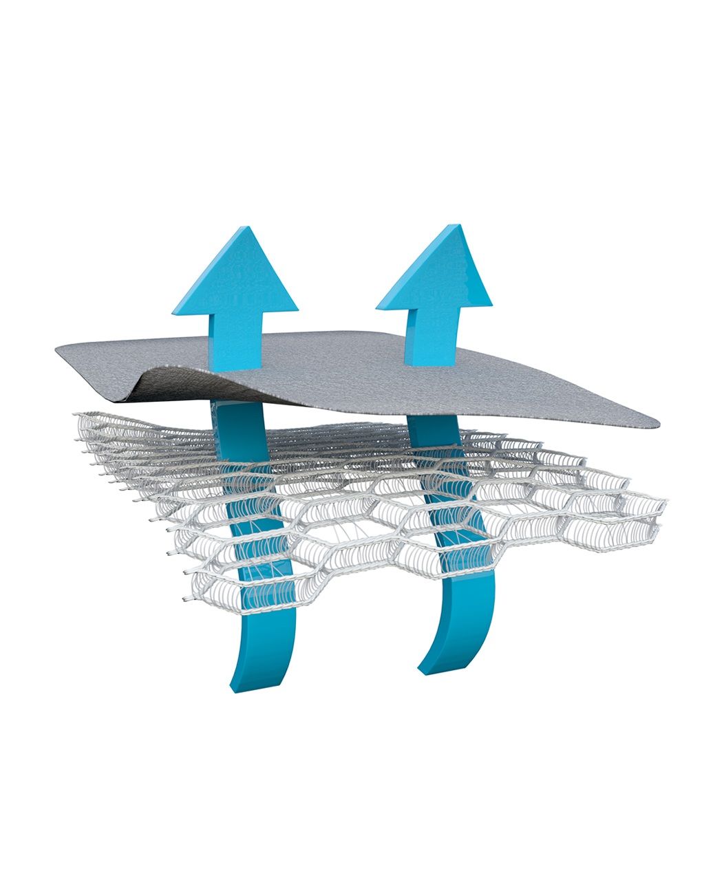 Cool seat foderina per passeggino rosso - aircuddle