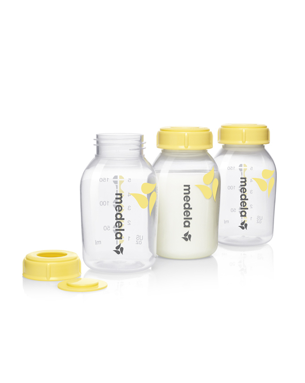 Bottiglie per la conservazione del latte materno (3 da 150 ml) - medela