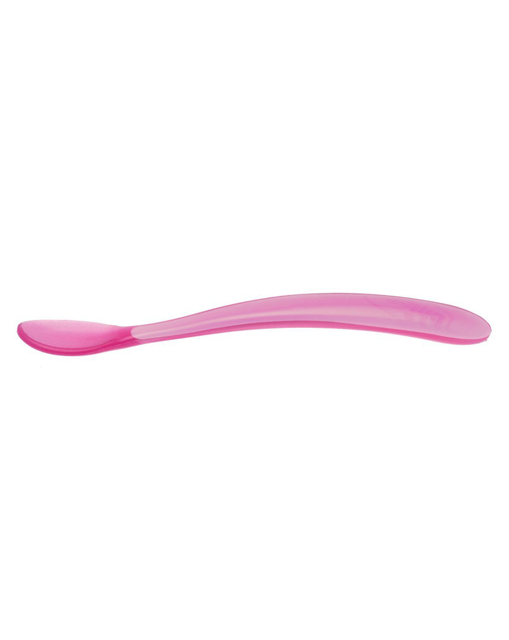Cucchiaio morbido silicone 6m+ rosa (2pz) - chicco
