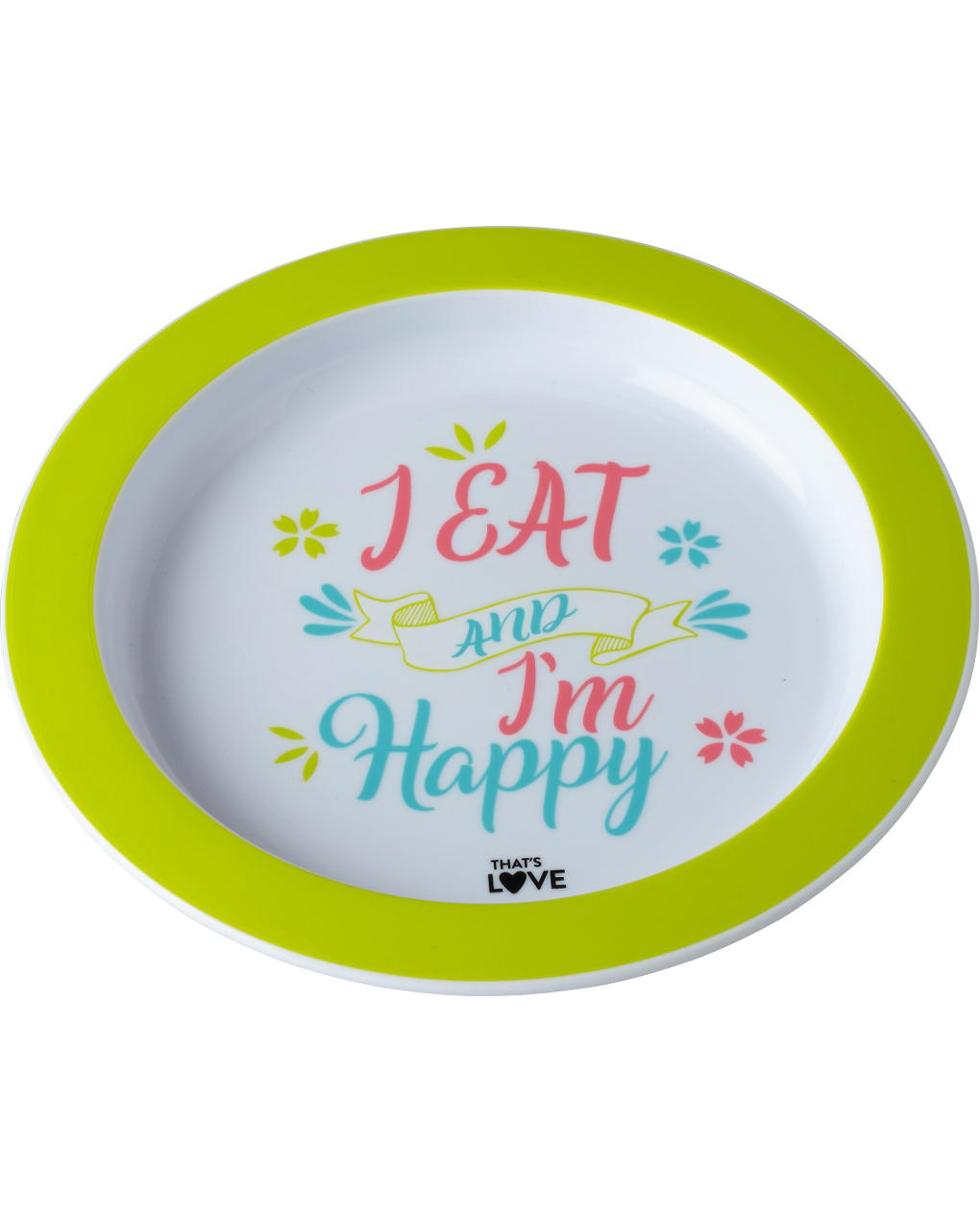 Piatto piano con decori - that's love
