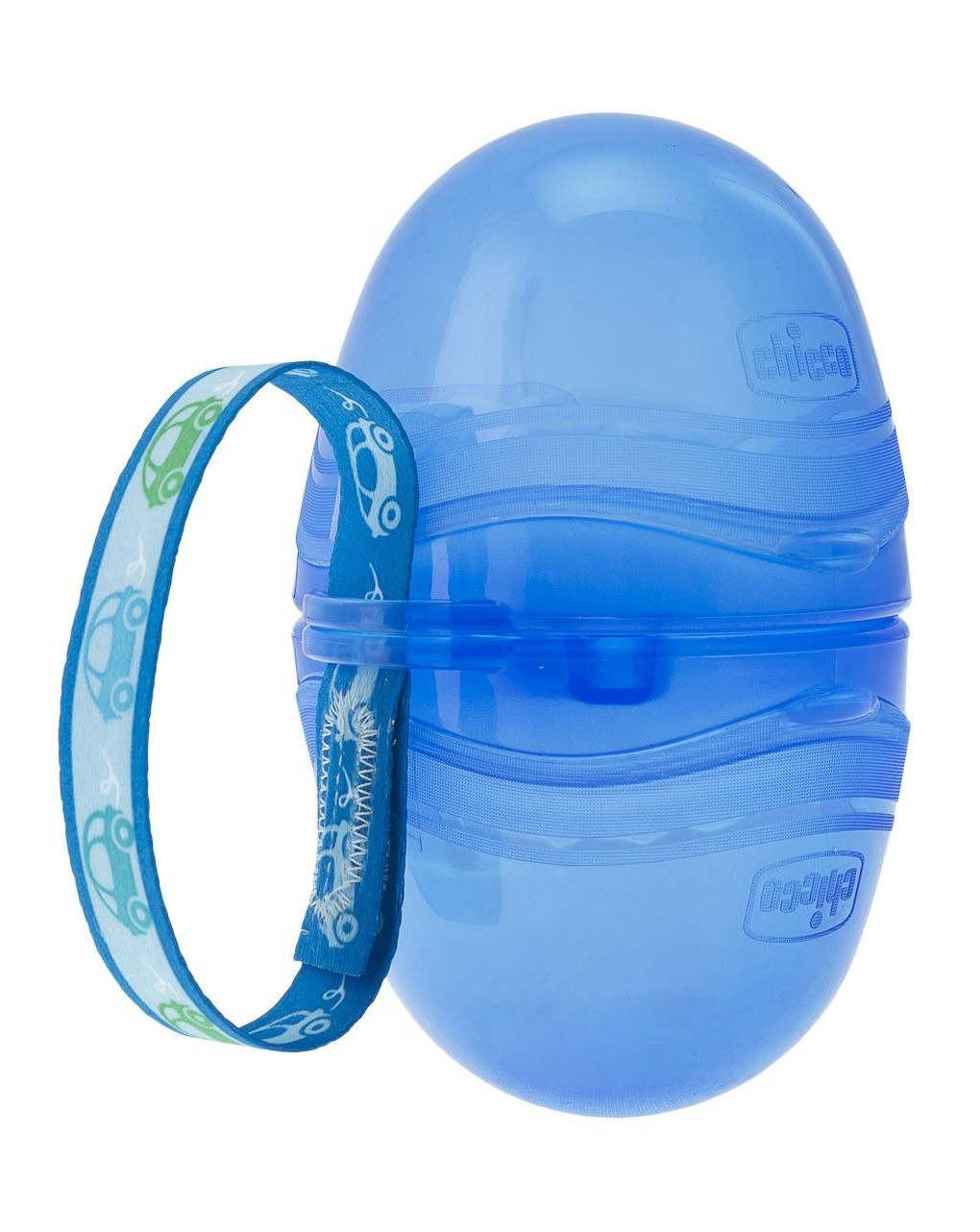Porta succhietto doppio blu - chicco