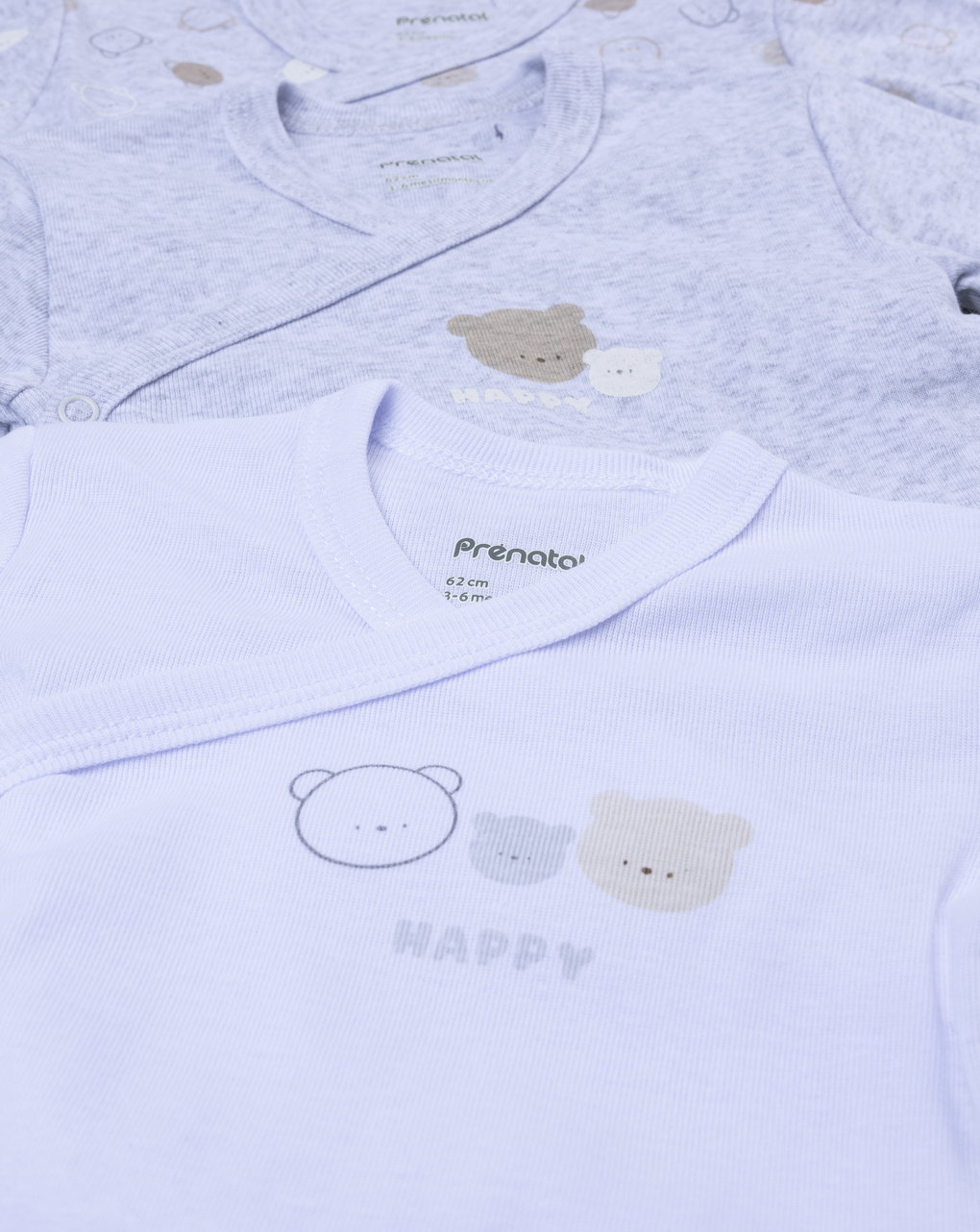 Pack 5 body maniche lunghe bimbo orsetti