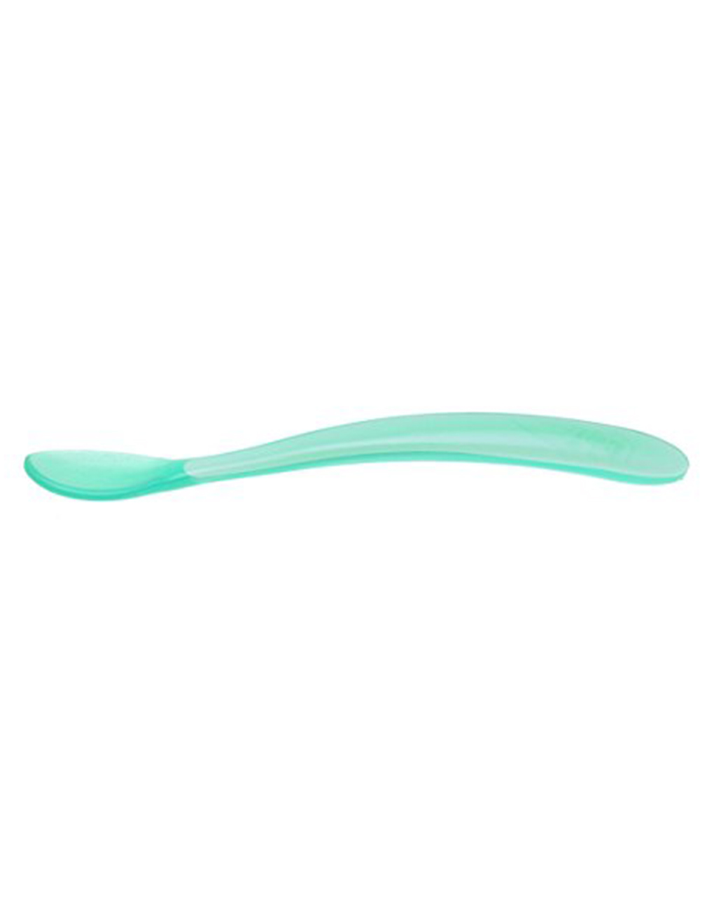 Cucchiaio morbido silicone 6m+ azzurro (2pz) - chicco