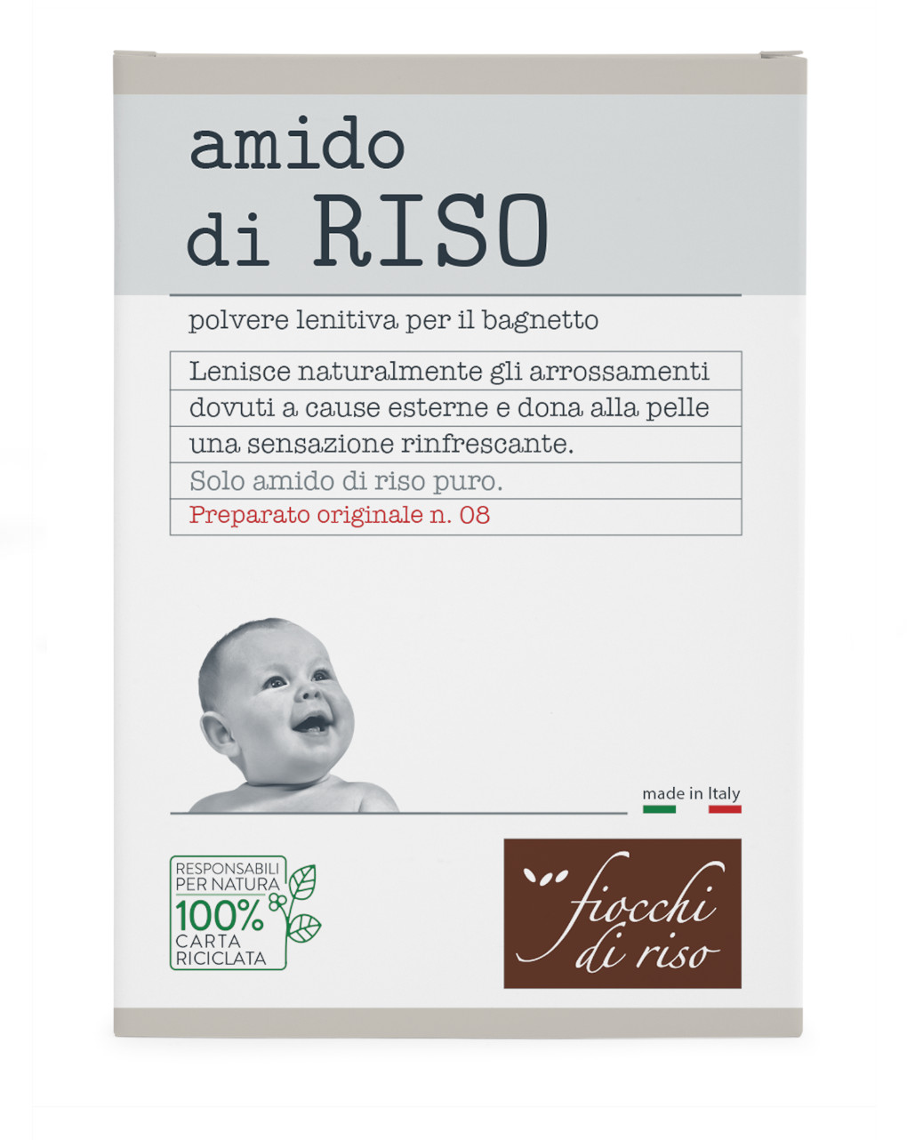 Amido di riso 100g - fiocchi di riso