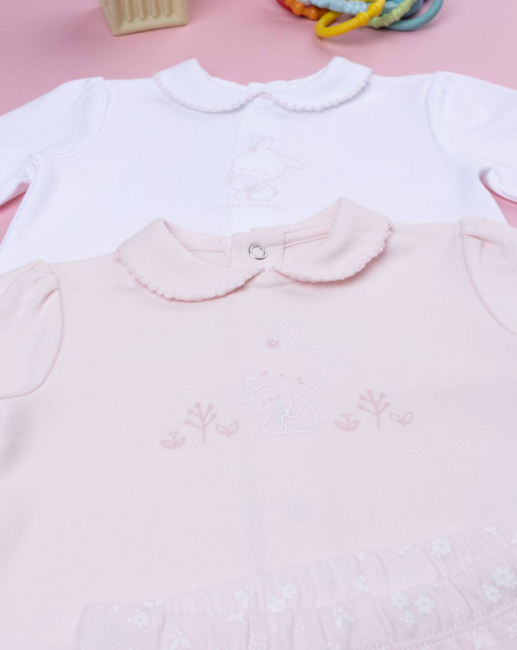 Pack 2 completi neonata coniglietti