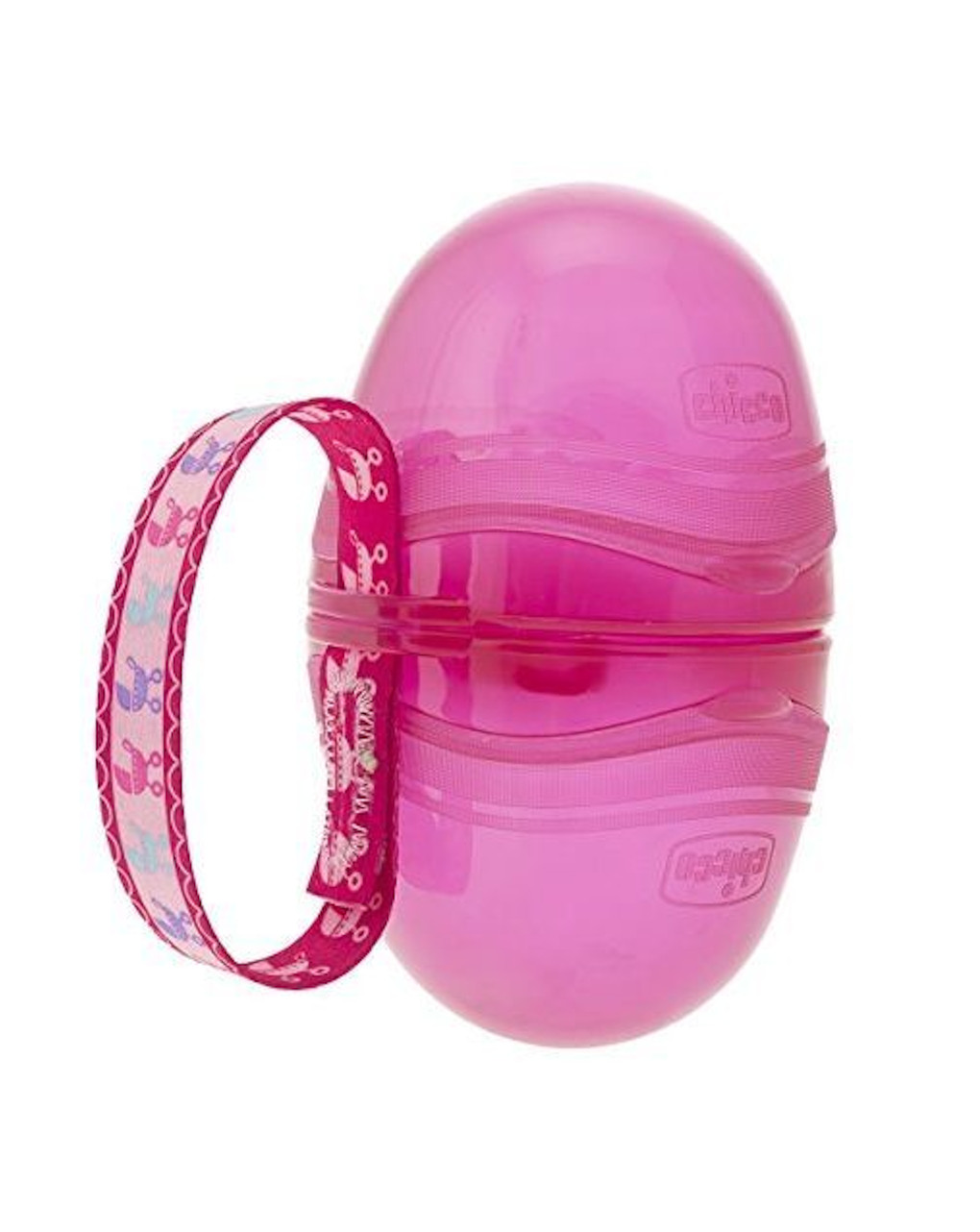 Porta succhietto doppio rosa - chicco