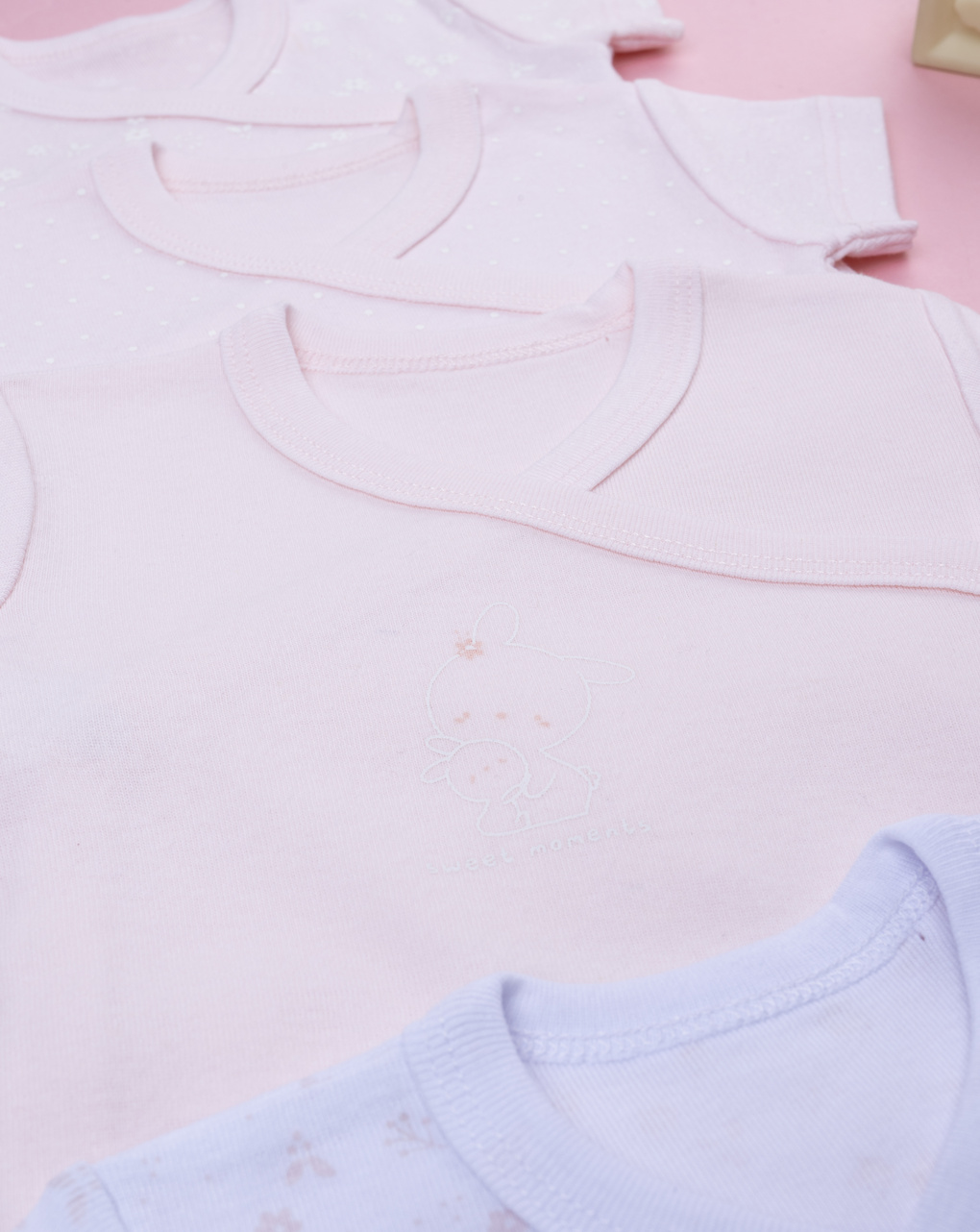 Pack 5 body neonata fiorellini