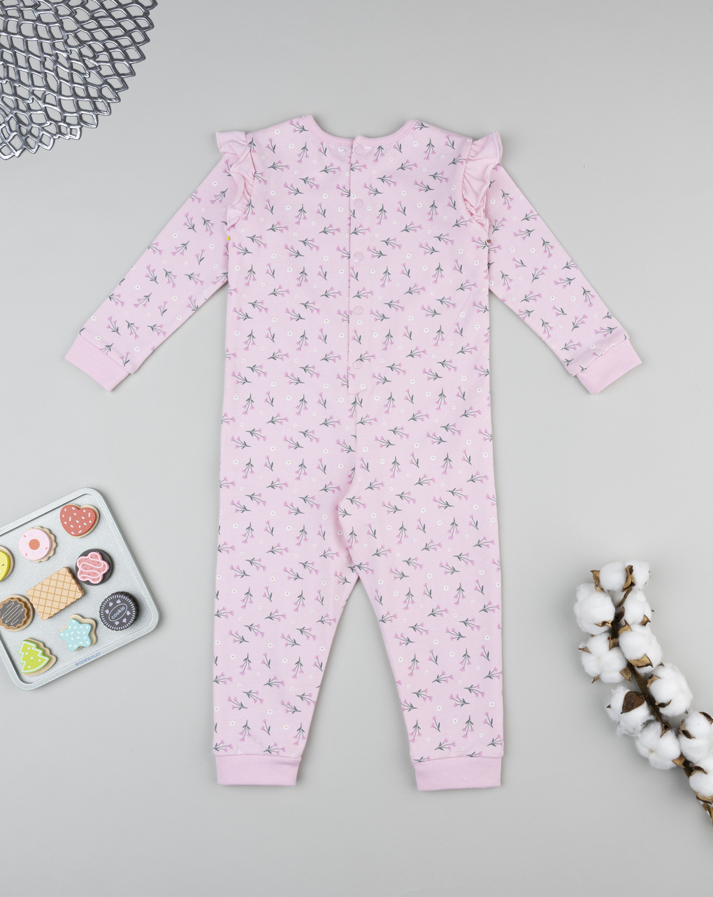 Pigiamone bimba rosa bambi