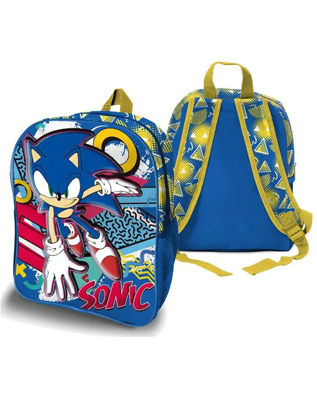 Zaino asilo per bambini sonic 3d