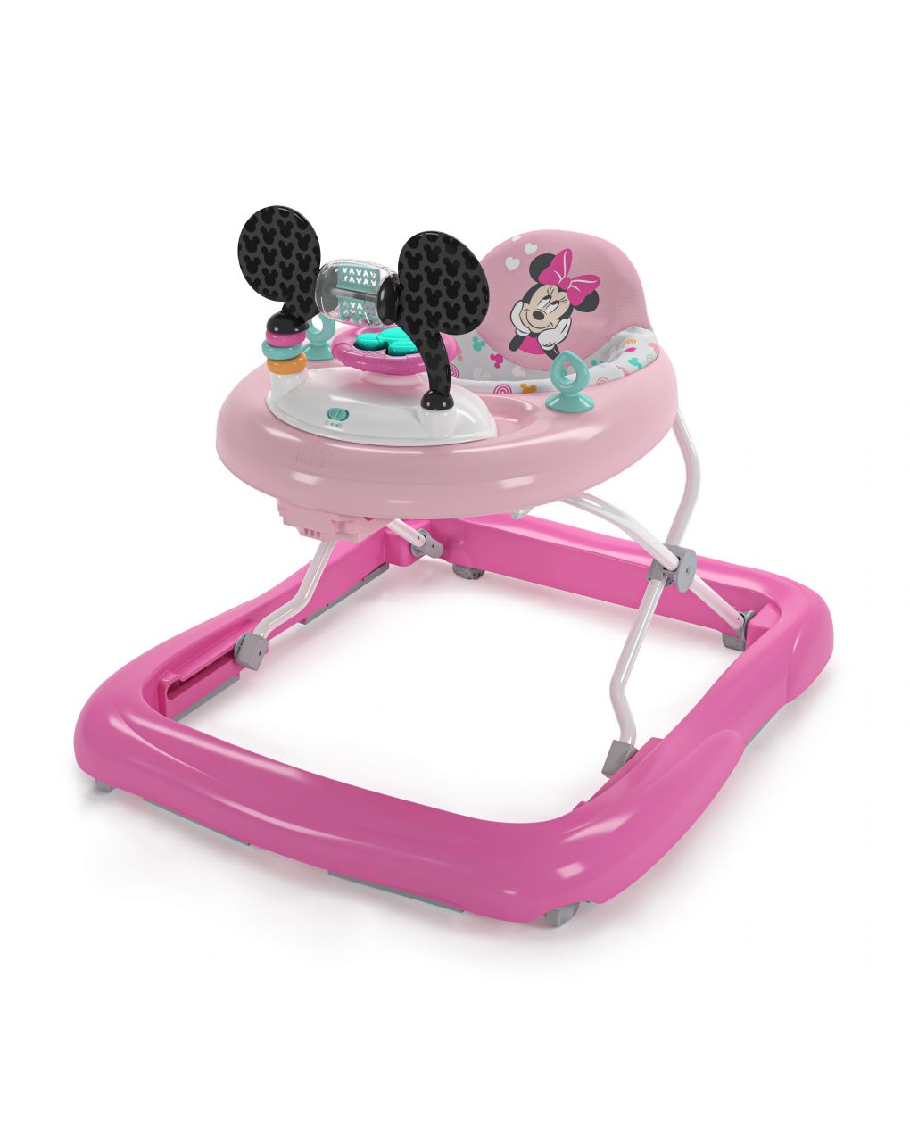 Minnie mouse tiny trek™ walker, forever besties™, 2-in-1 walker - bright starts