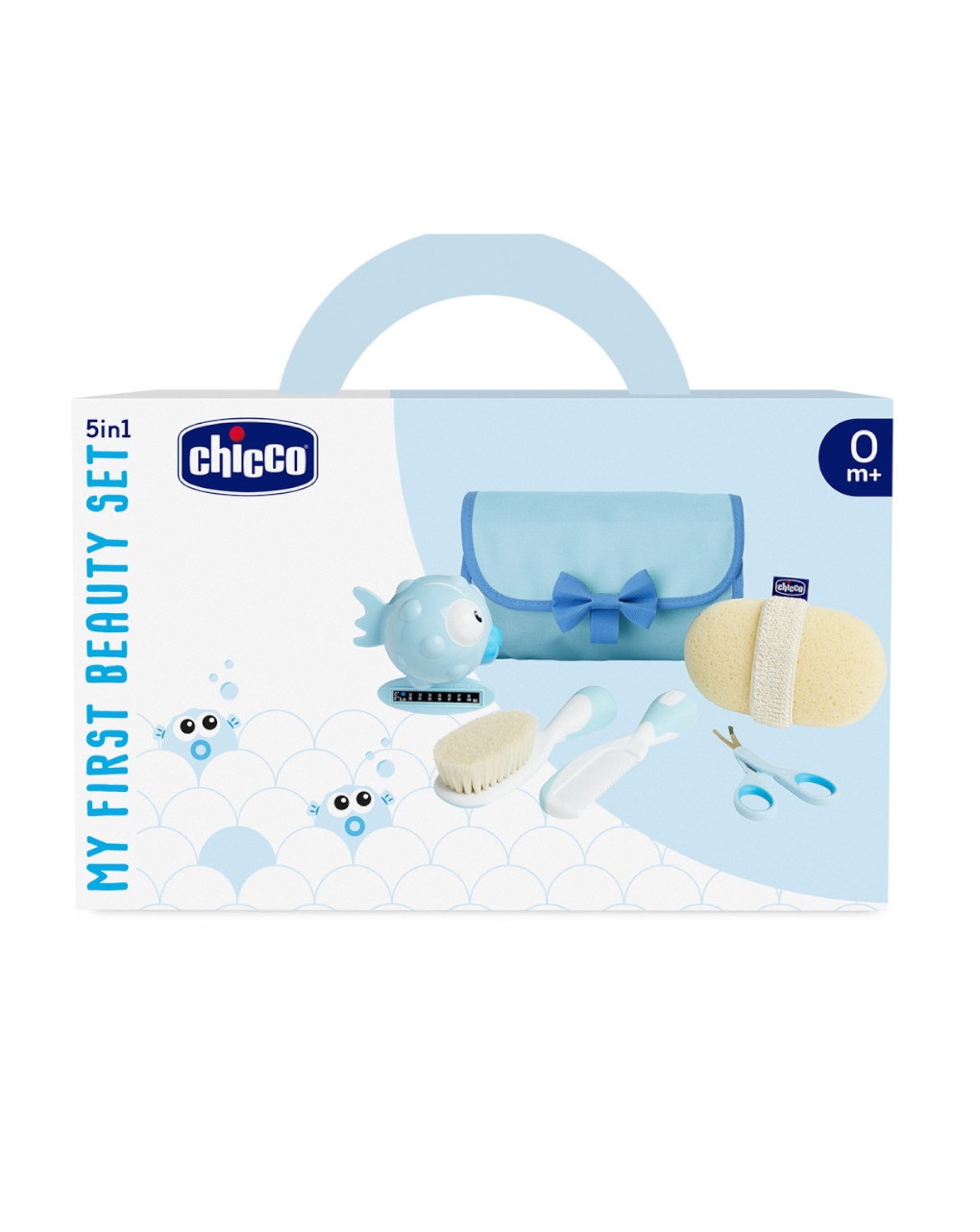 Set igiene 5in1 my first beauty azzurro 0m+ - chicco