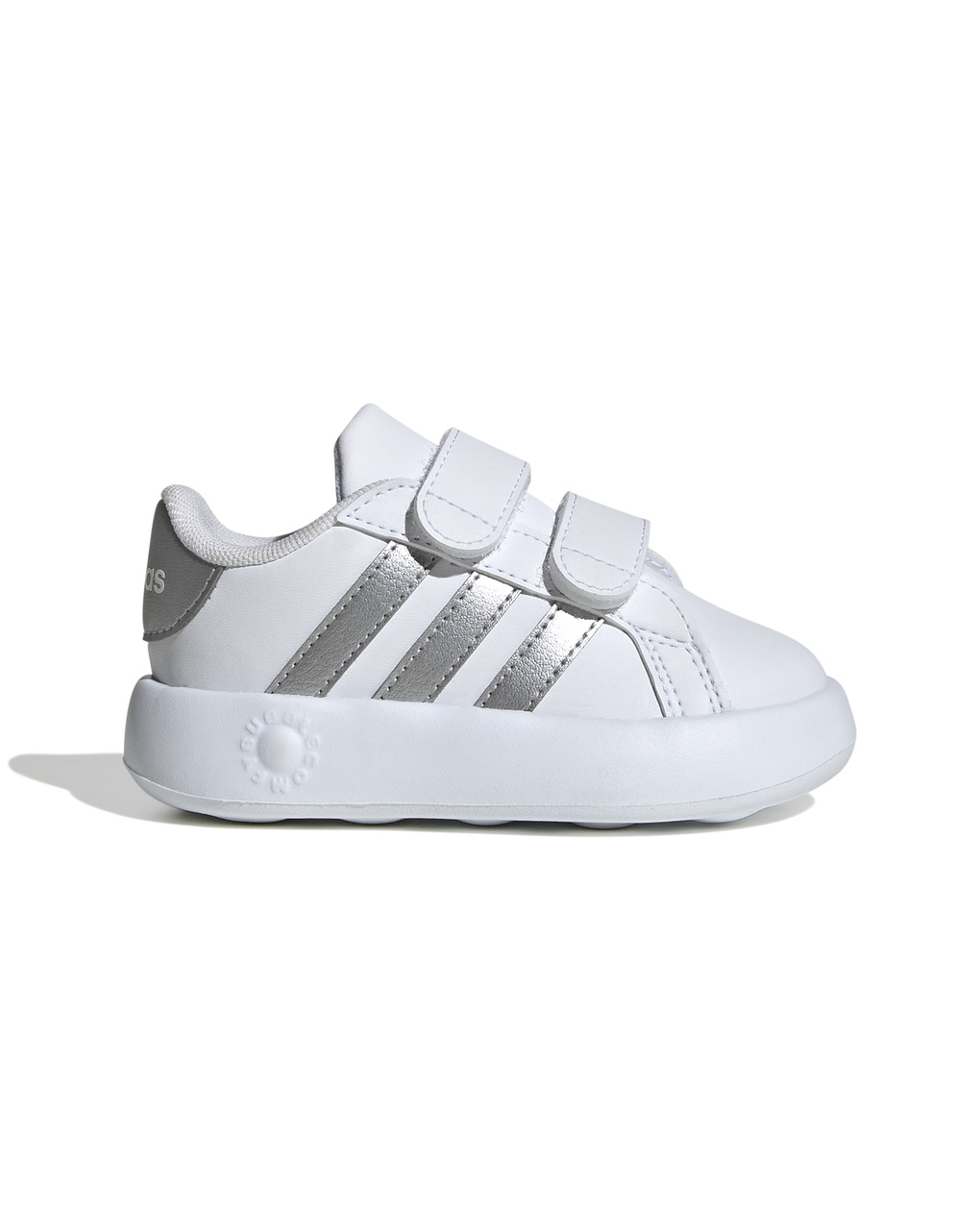 Scarpe adidas bimbo bianco/grigio