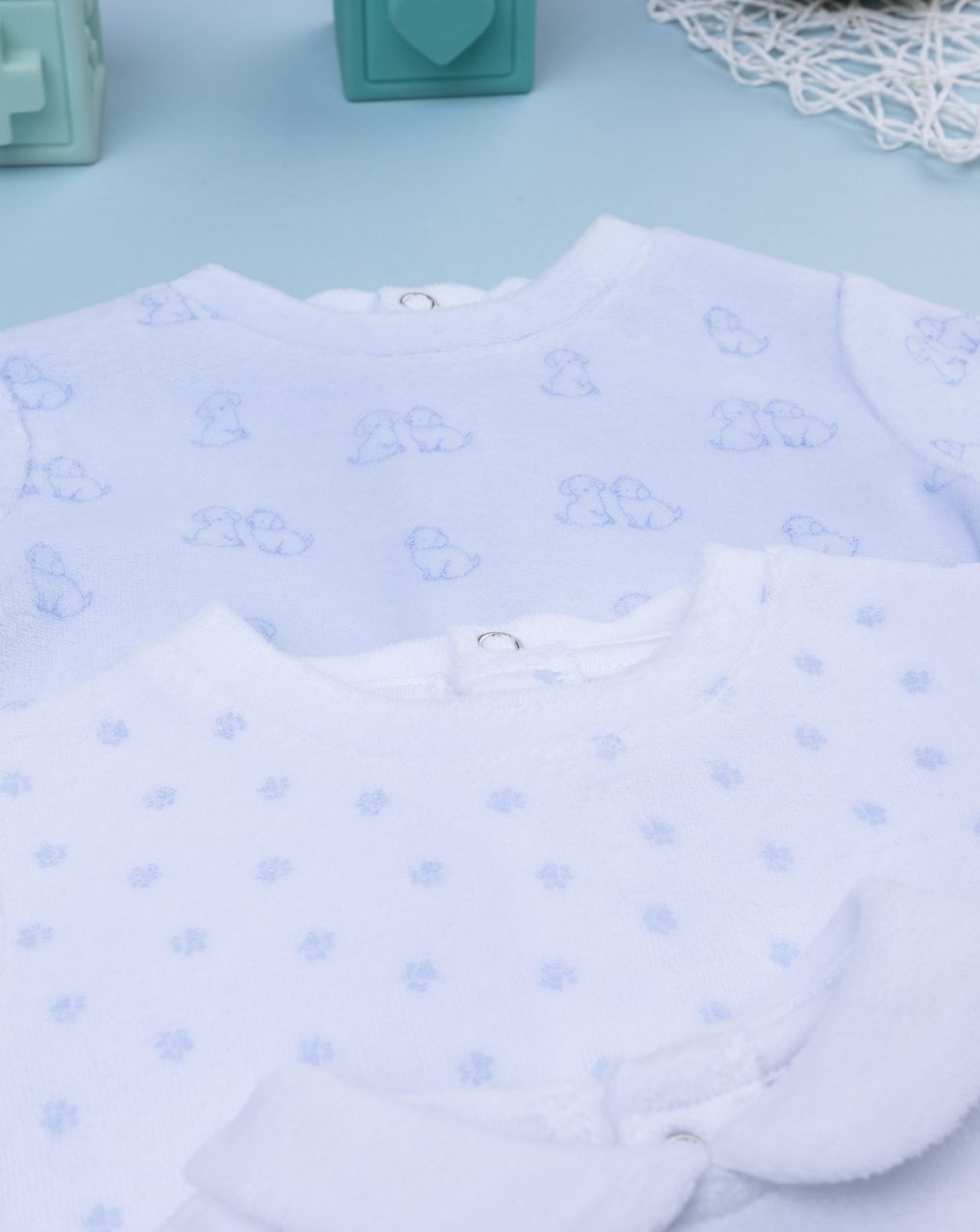 Pack 3 tutine in ciniglia neonato - corredino