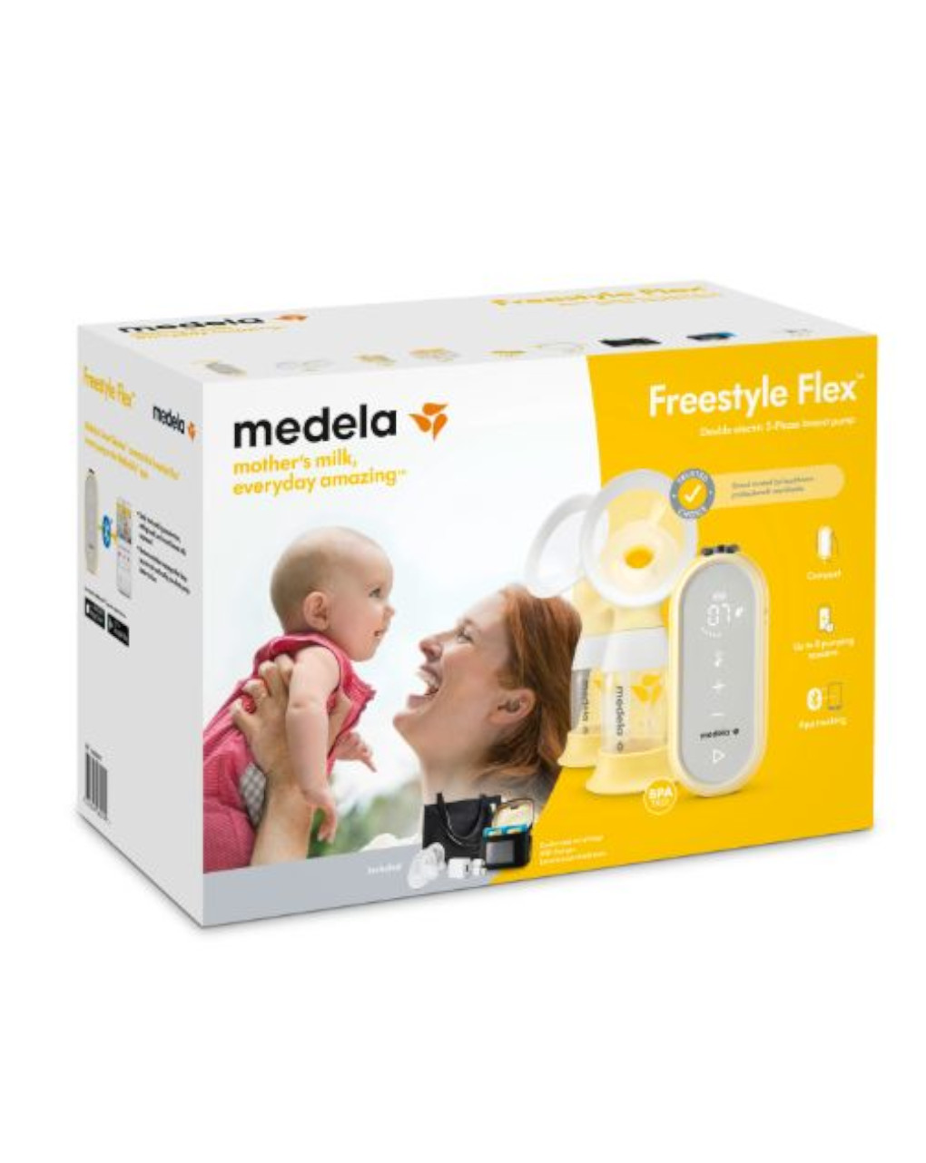 Tiralatte elettrico doppio freestyle flex - medela