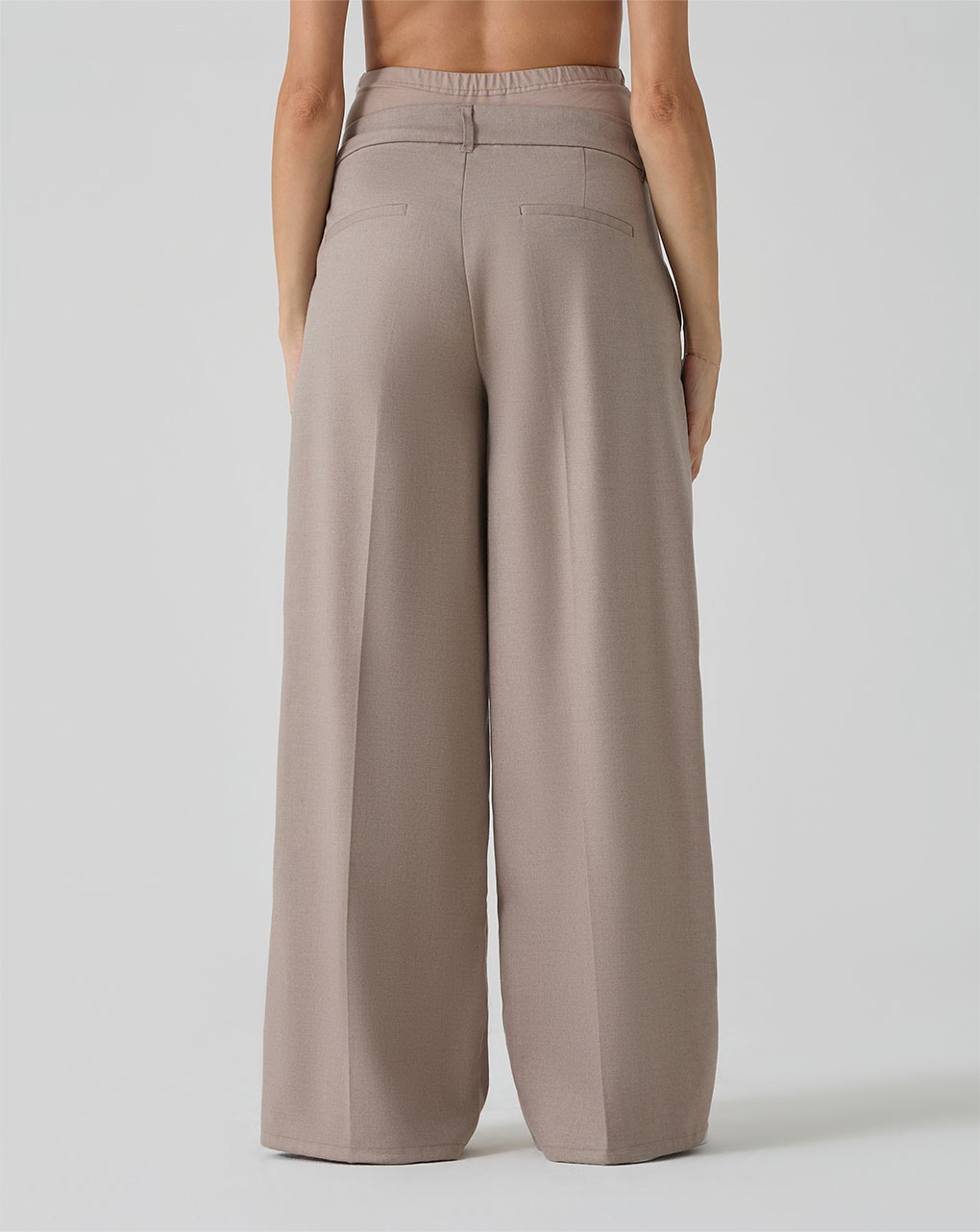 Pantapalazzo marrone premaman