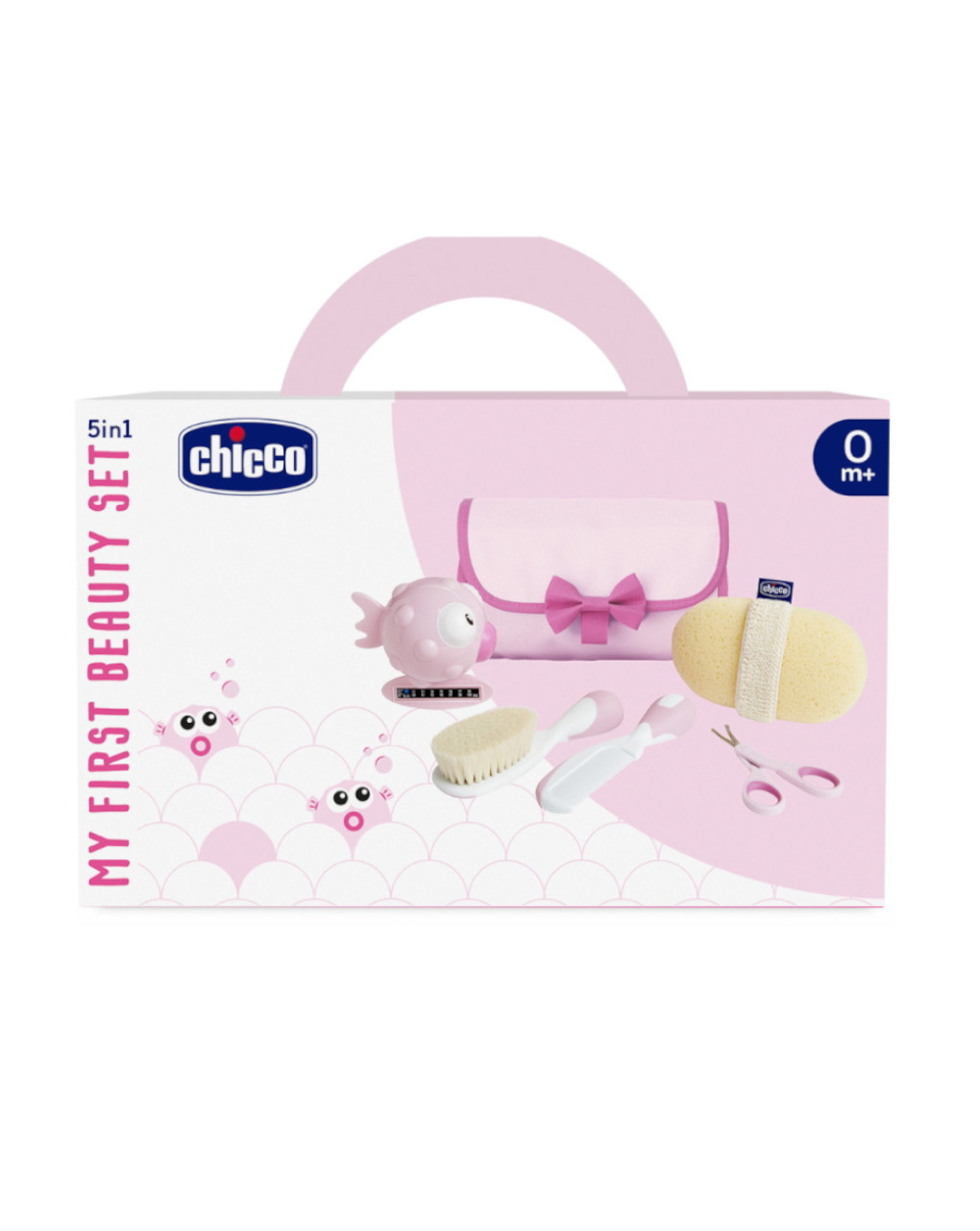 Set igiene 5in1 my first beauty rosa 0m+ - chicco