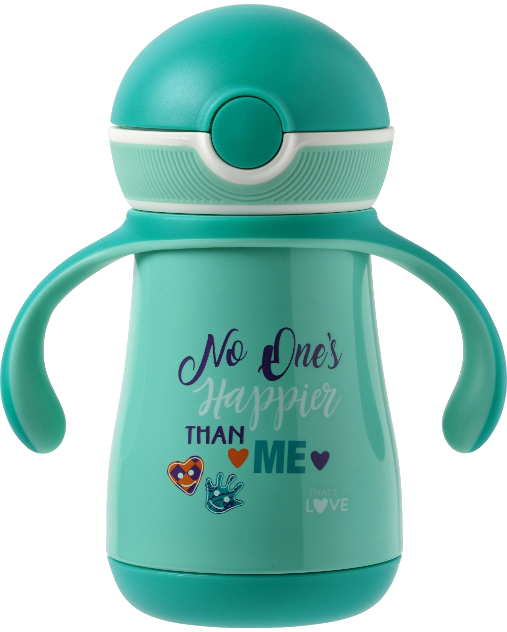 Tazza termica con cannuccia 12m+ - that's love