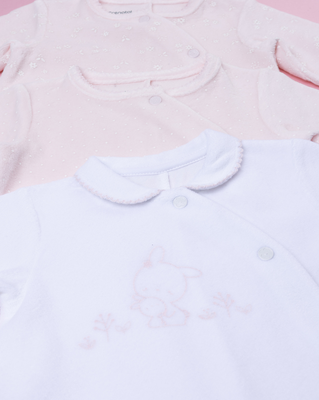 Pack 3 tutine in ciniglia neonata - corredino