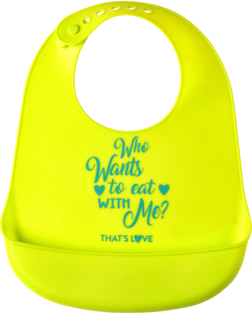 Bavaglino morbido in silicone - that's love