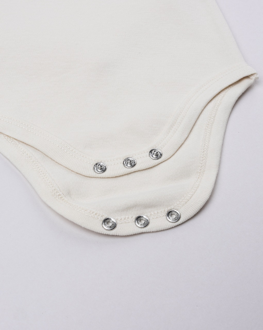 Pack 2 body bimba beige/bianco scollo americana