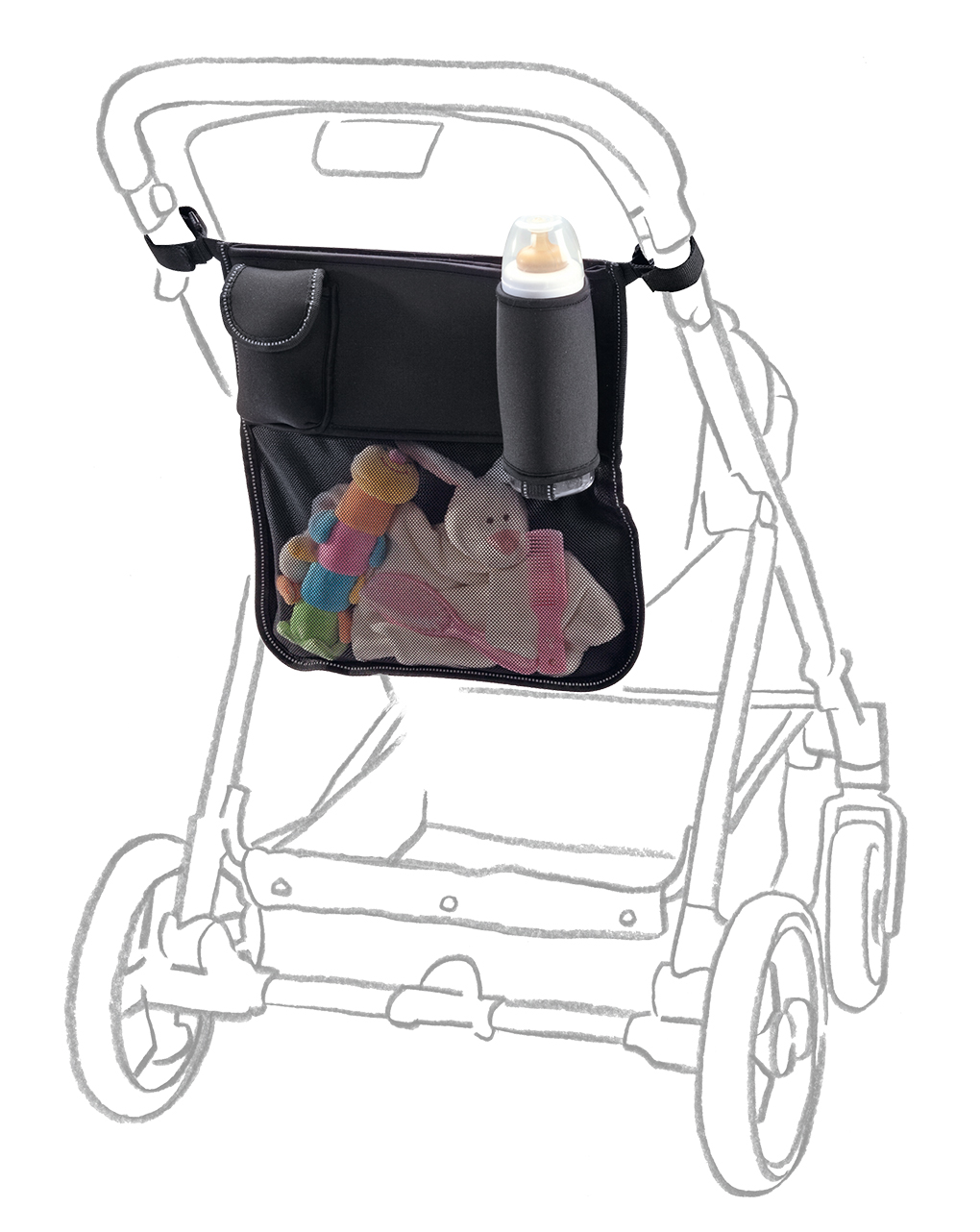 Organizer universale per passeggino - giordani