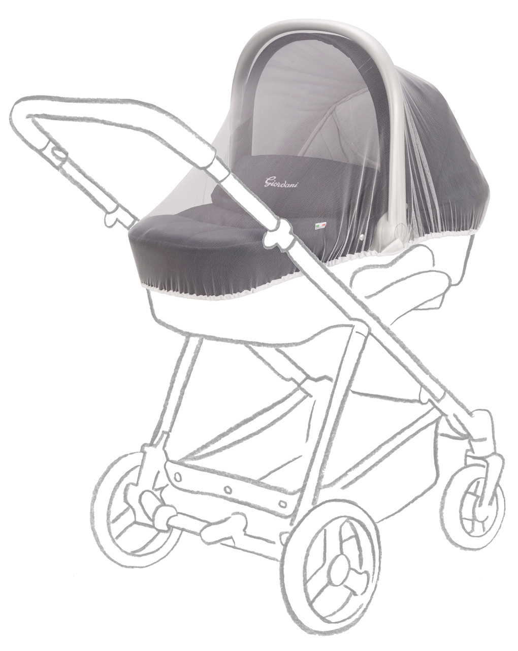 Zanzariera per carrozzina - giordani