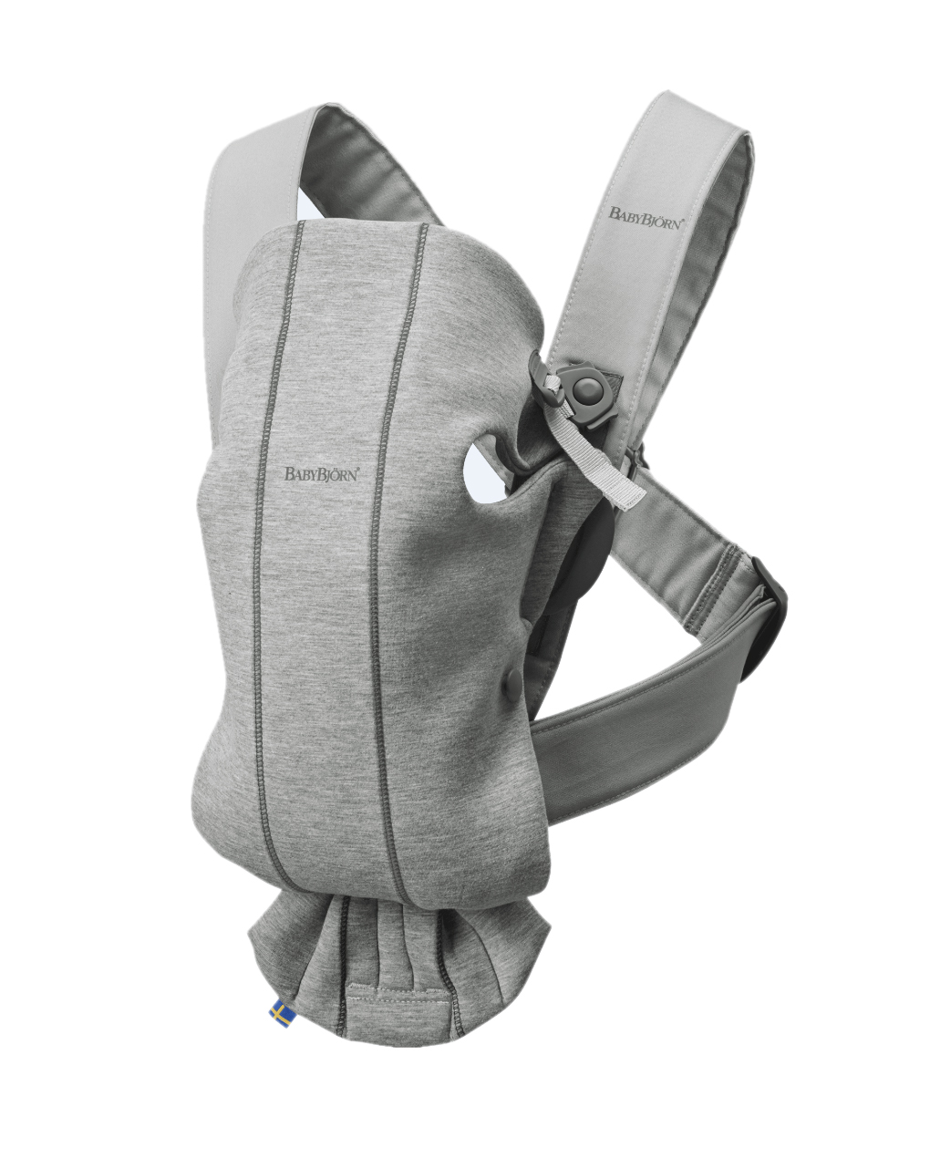 Marsupio baby carrier mini light grey 3d jersey - babybjorn