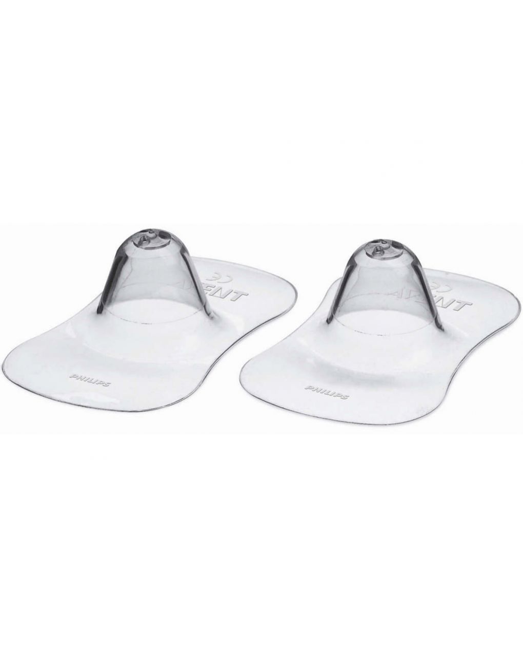 2 paracapezzoli farfalla piccoli (15mm) con custodia - philips avent
