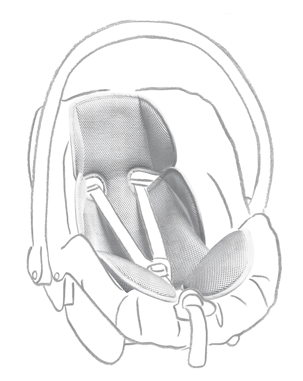 Materassino spugna neonato - giordani