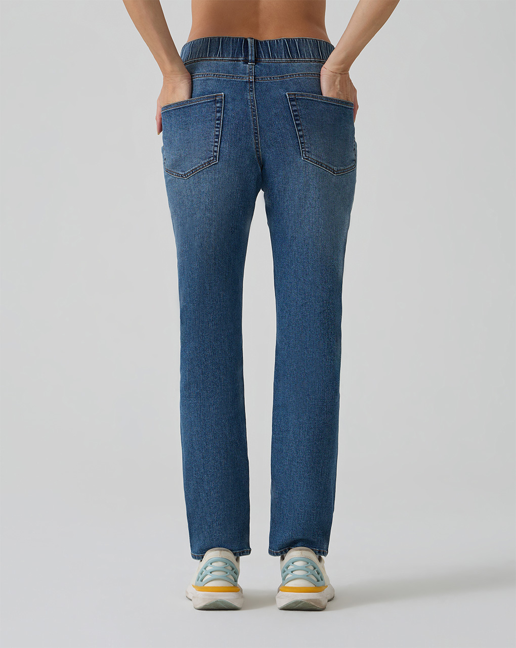 Pantalone denim premaman