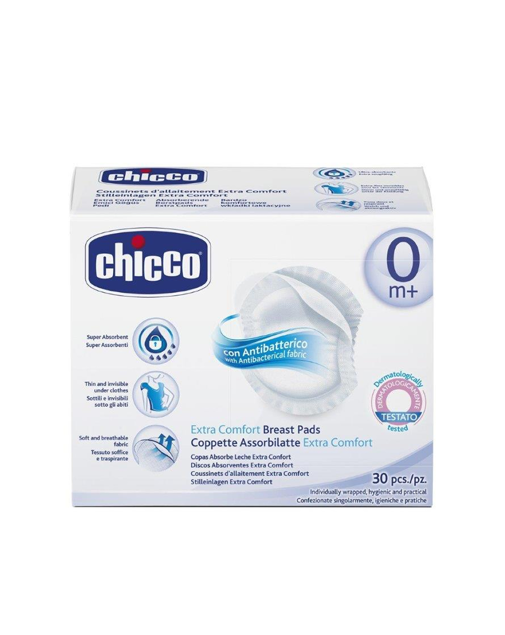 Quadripack coppette assorbilatte (30 pezzi x 4 confezioni) - chicco