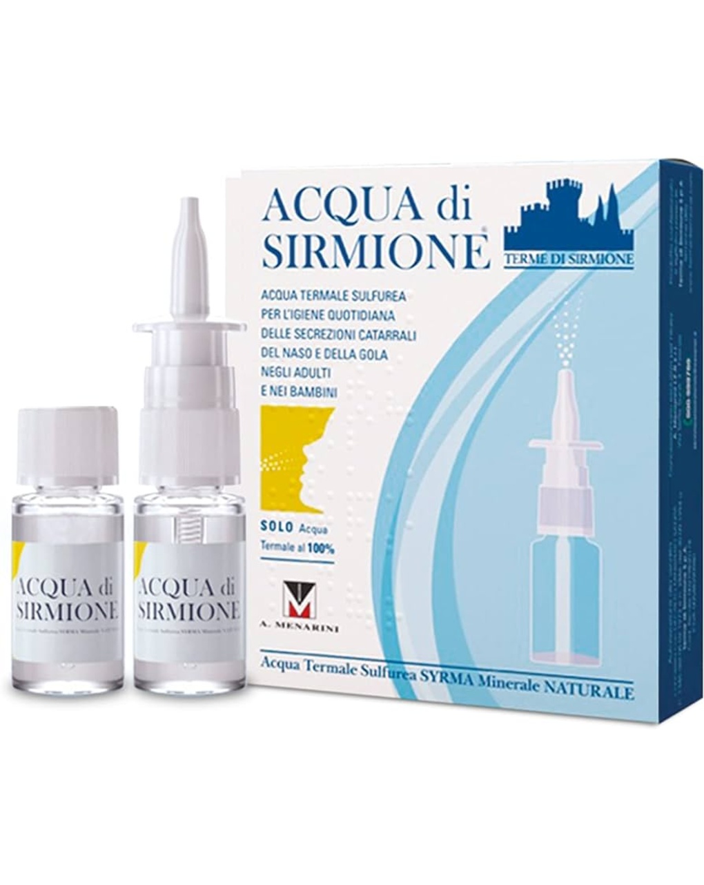 6 flale x 15 ml - acqua di sirmione