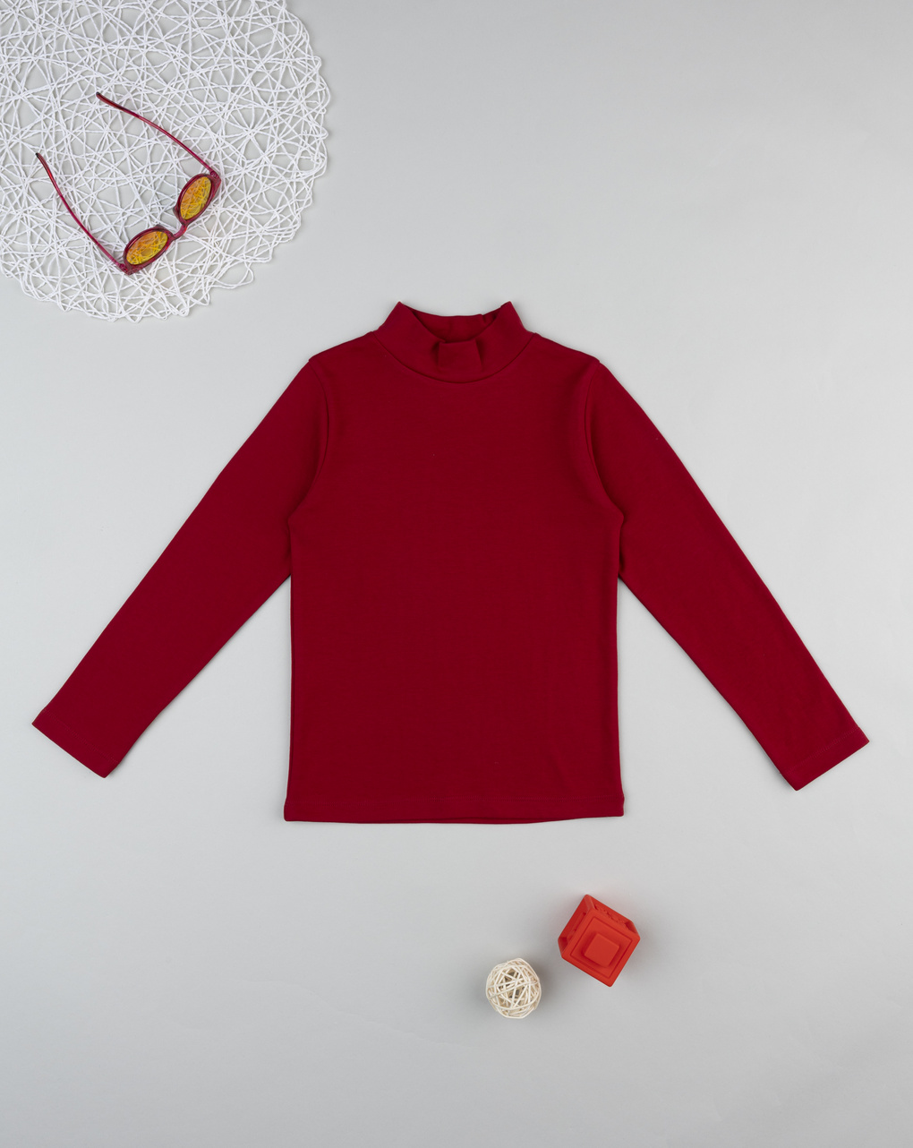 Lupetto bambino bordeaux