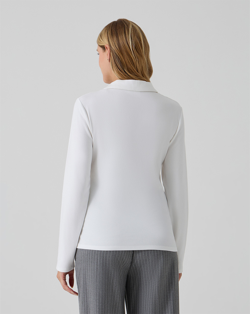 Blusa allattamento bianca