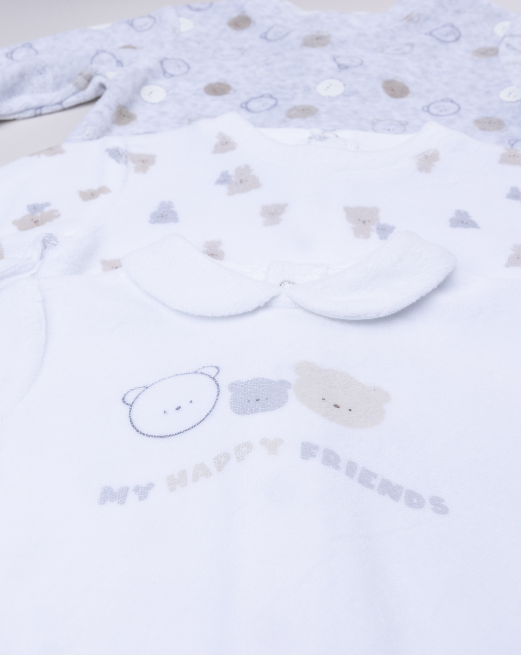 Pack 3 tutine neonato orsetti - corredino