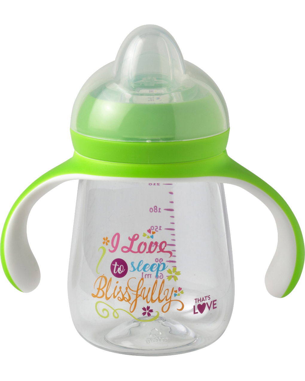 Tazza con beccuccio in silicone 260ml 6m+ - that's love