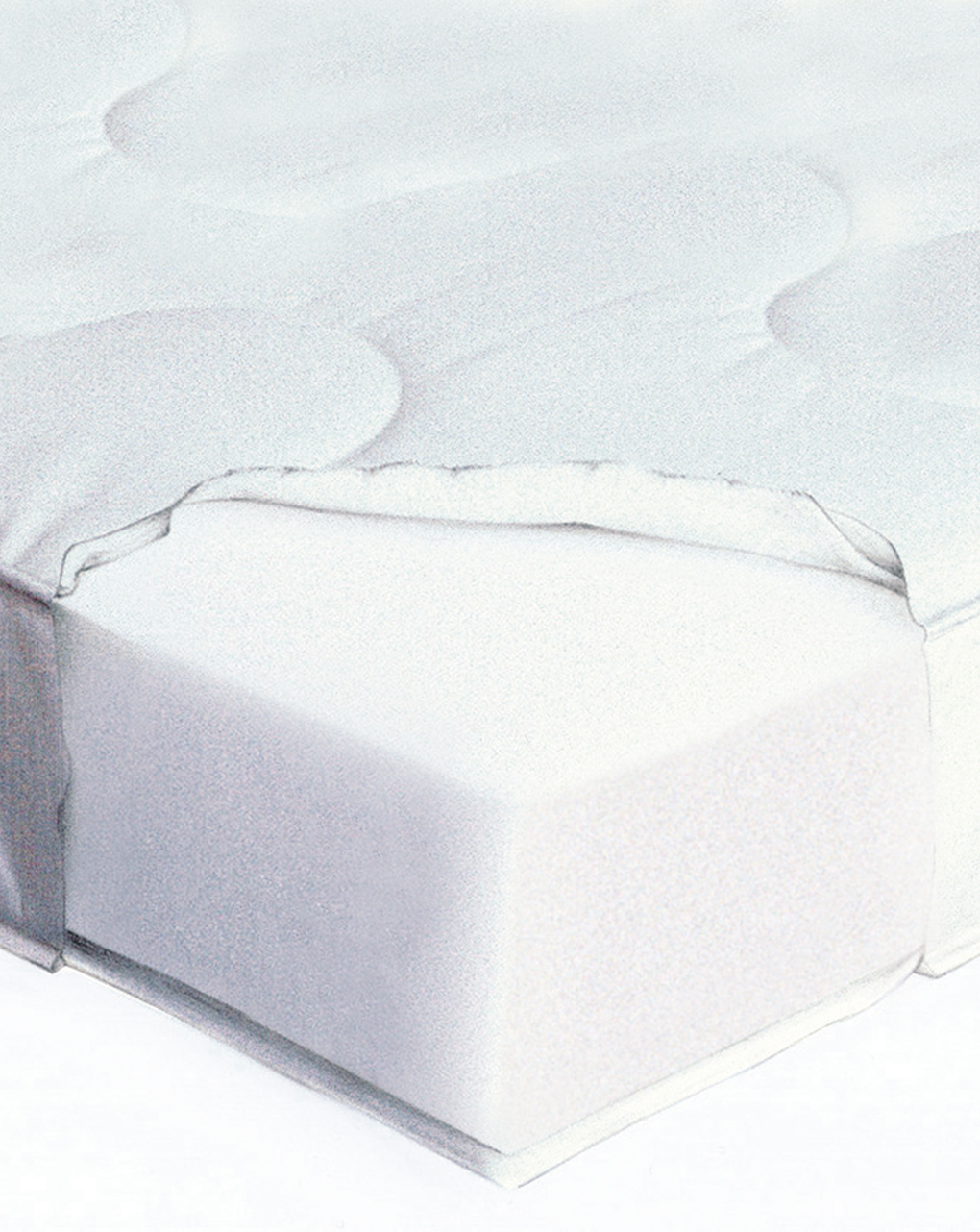 Materasso antiacaro non sfoderabile 115x57x11 - giordani