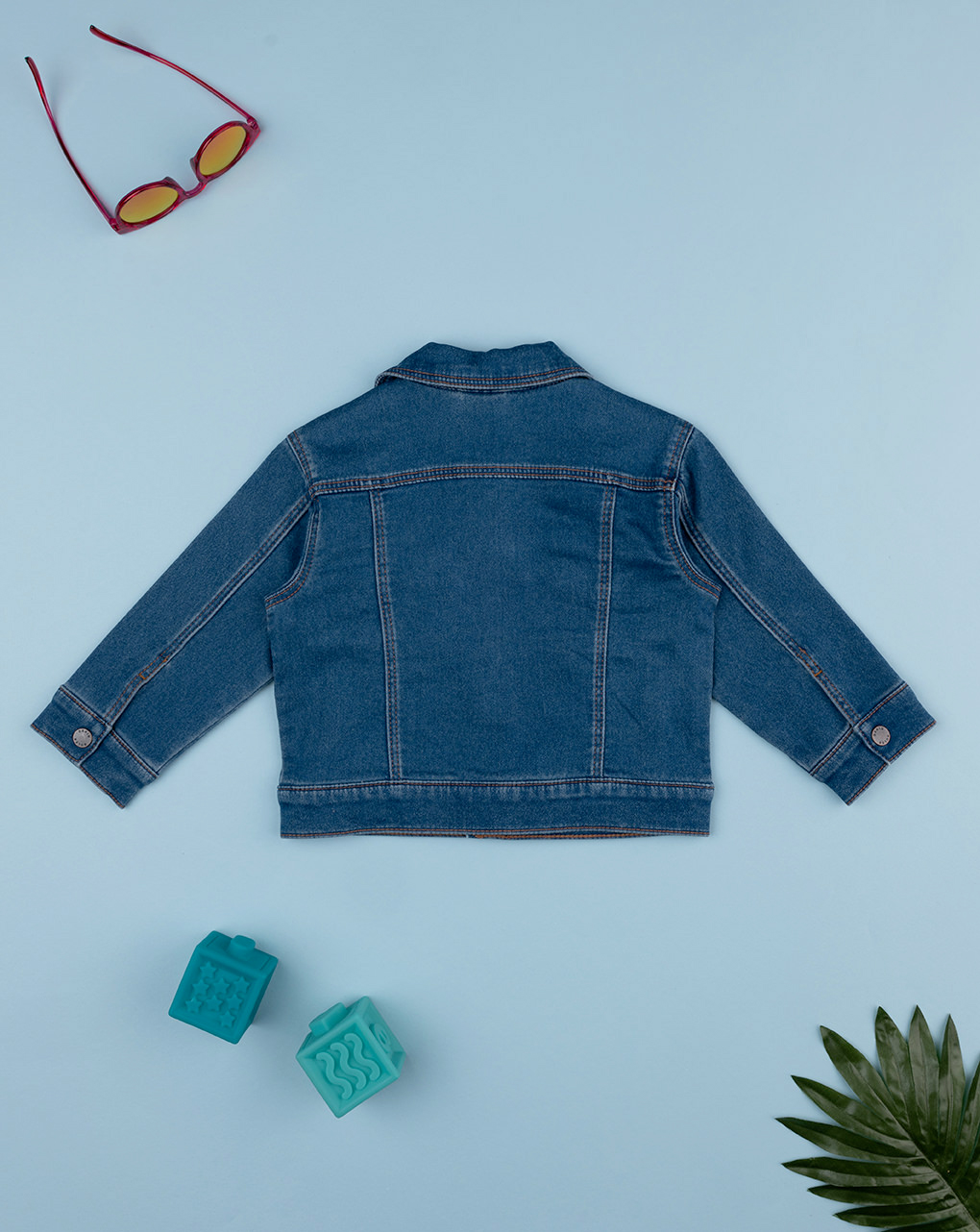 Giubbino bimbo denim chiaro