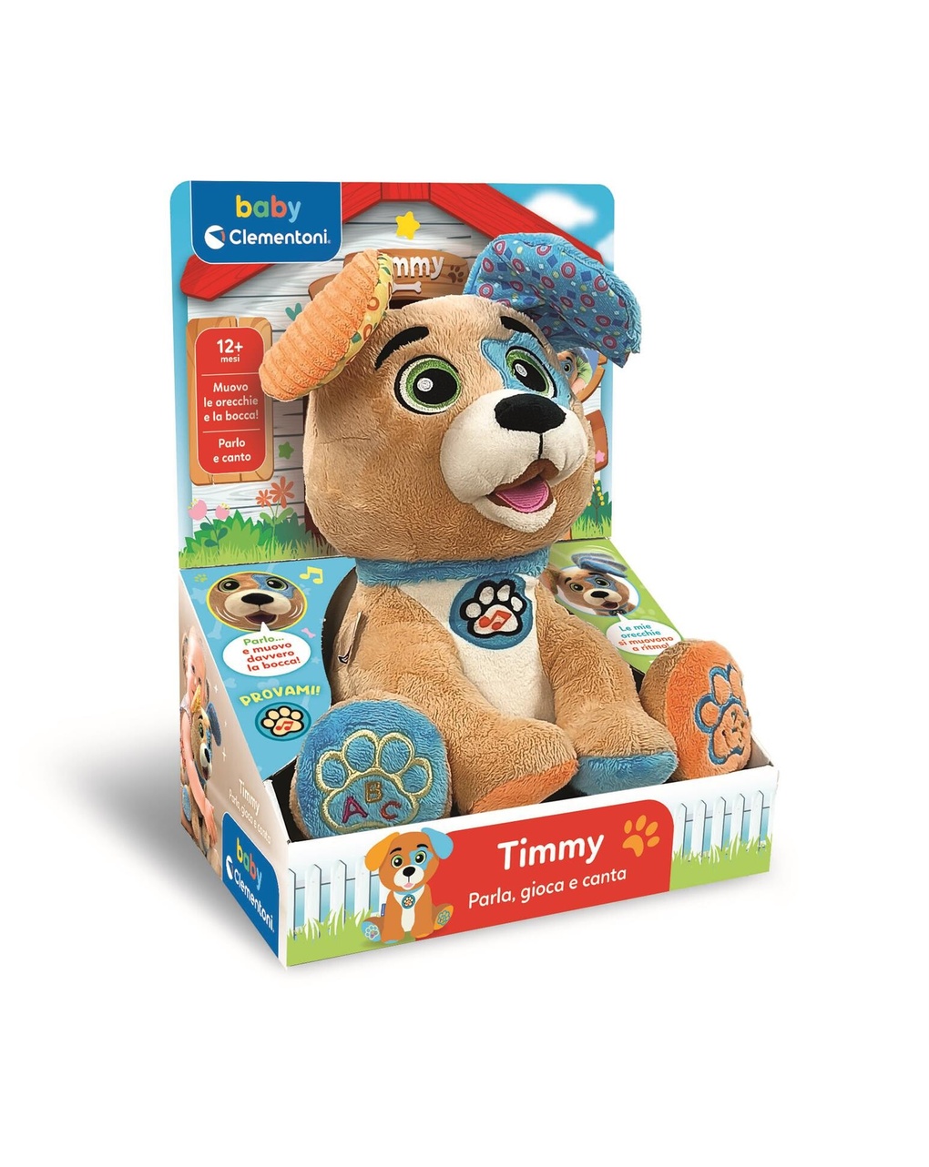 Peluche interattivo timmy - 6m+ - clementoni