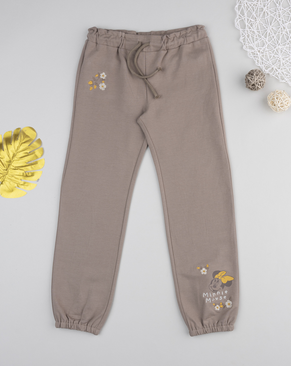 Pantalone bimba marrone minnie