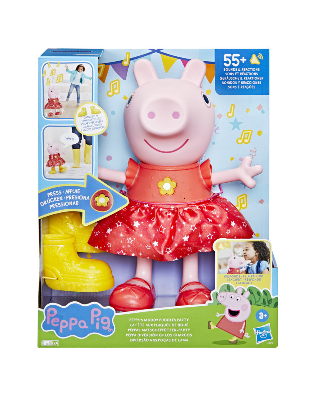 Bambola peppa pig - 3+